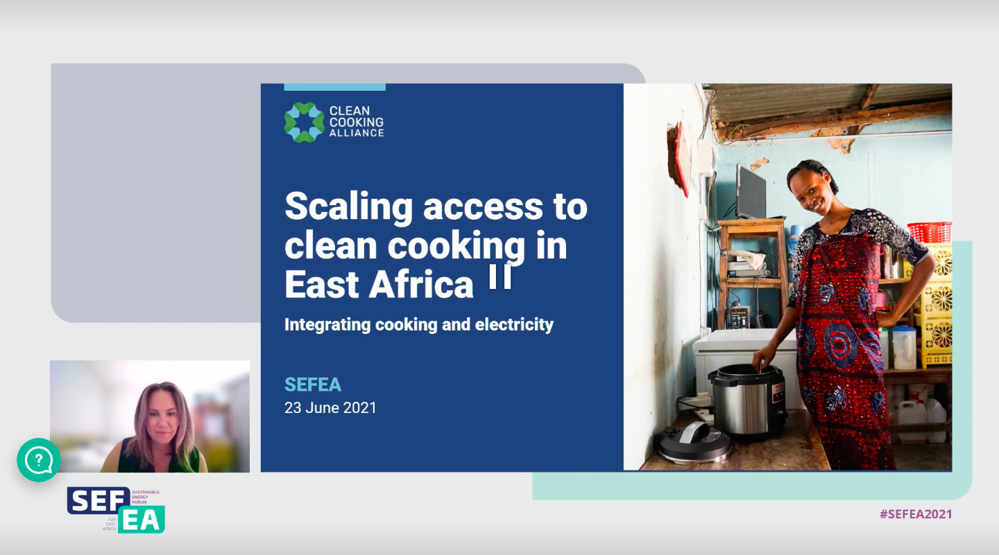 Sustainable Energy Forum for East Africa session on ‘Scaling up access to clean cooking in EAC region’