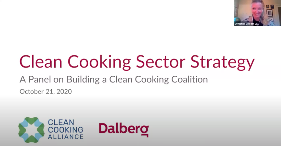 Clean Cooking Sector Strategy: A Panel on Building a Clean Cooking Coalition
