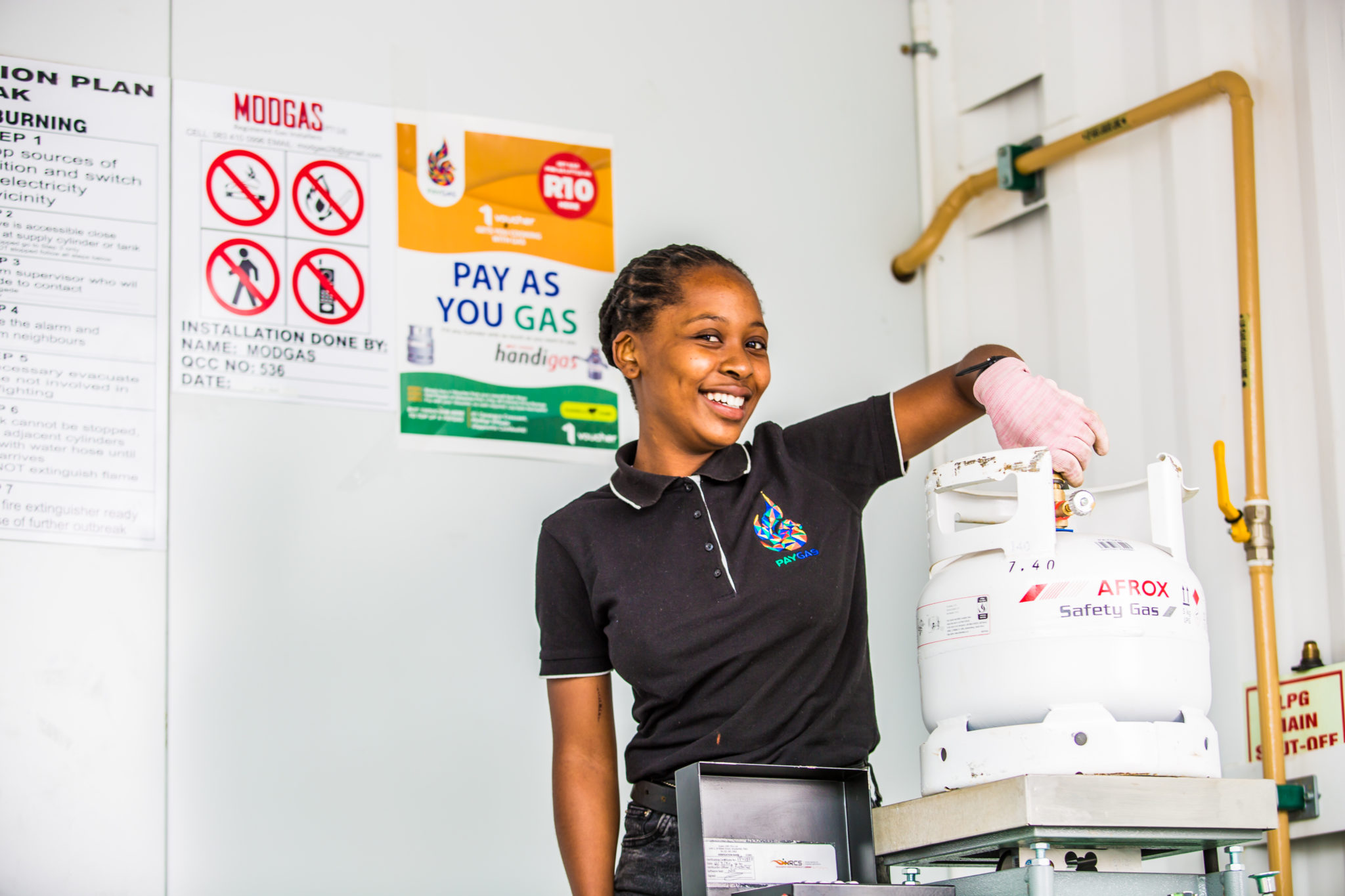 PayGas Partnered with CCA to launch Pay as you Gas™ LPG Microrefilling